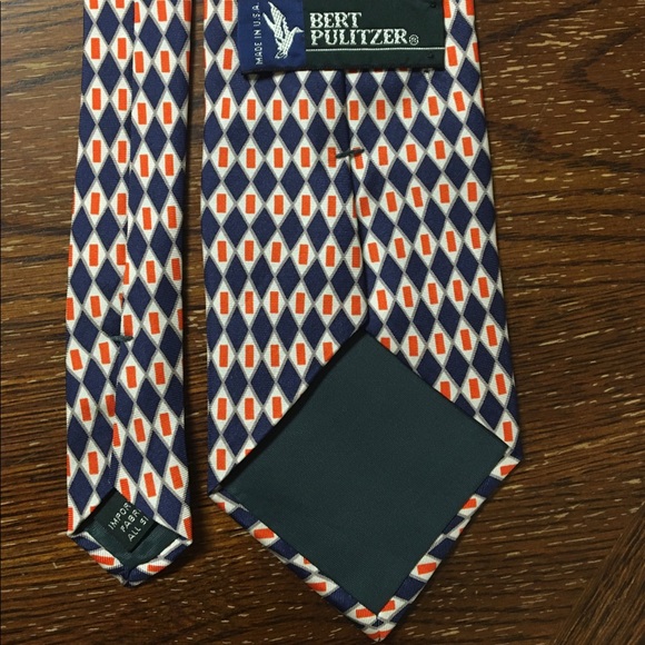 EUC Bert Pulitzer Silk Tie - Made in USA - Picture 2 of 5